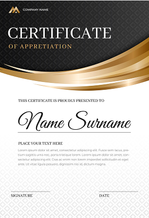 Certificate 1